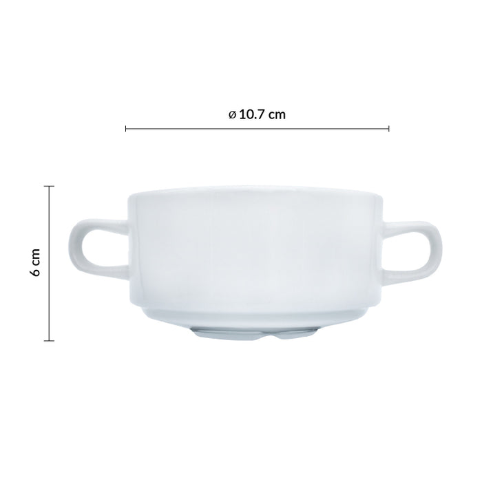 Tazon Consome Con Asas 10 Oz (310ml) Actualite