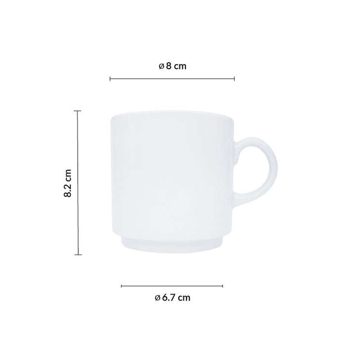 Tarro Mug Apilable 9 Oz (266ml) Actualite