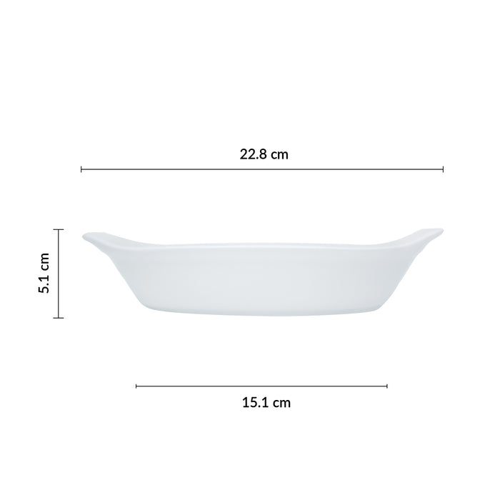 Plato Gratin 22.8x10.6 cm Actualite