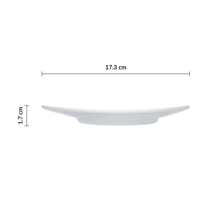 Plato Trinche Cuadrado 17.3 cm Asia