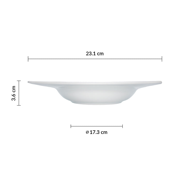 Plato Sopa Cuadrado 15 Oz (443ml) 23.1 cm Asia