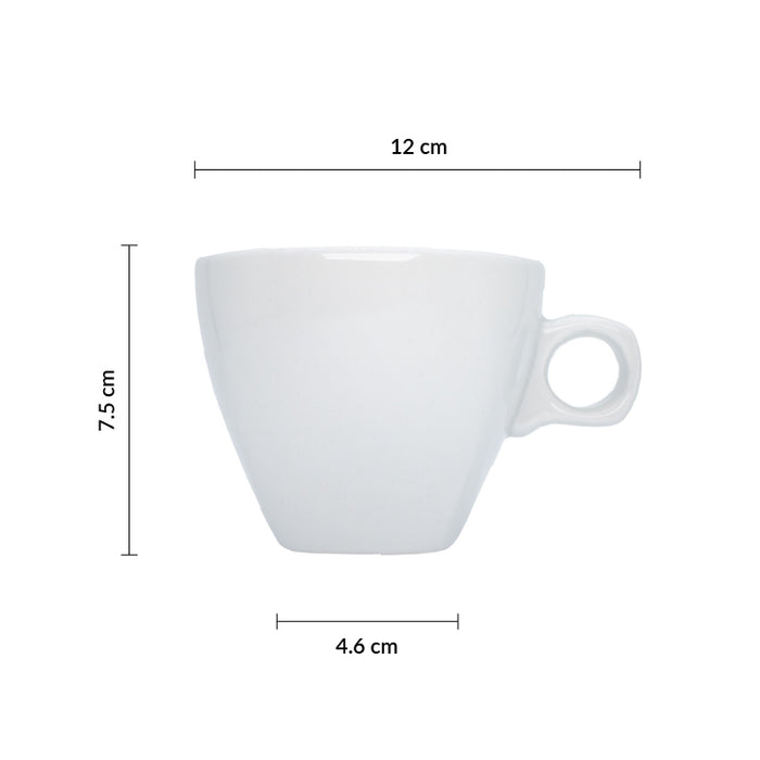 Taza Cafe Cuadrada 8 1/2 Oz (251ml) Asia