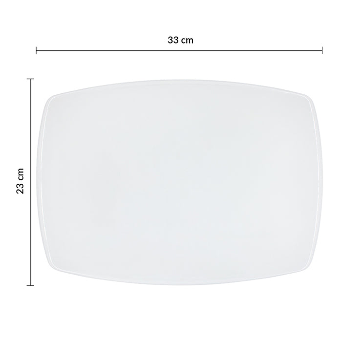 Plato Rectangular 33x23 cm Asia
