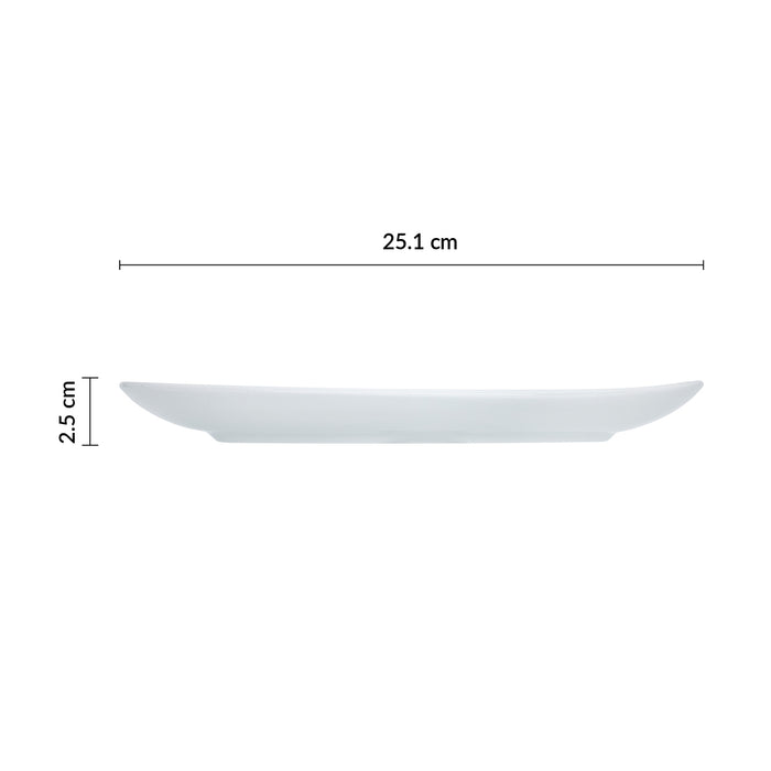 Plato Asimetrico 27.5 cm Elegance