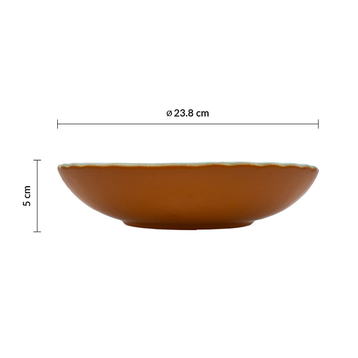 Bowl 31 Oz (916ml) 23.8 cm Terracota Mate Kai Bahía