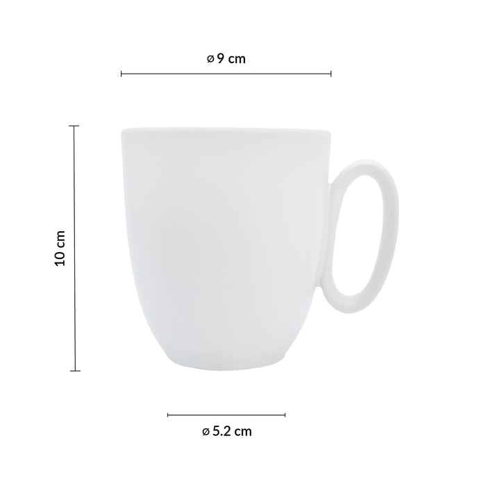 Tarro Mug 11 Oz (325ml) Beige Modulo Nature