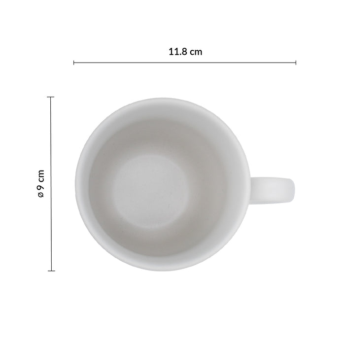 Tarro Mug 11 Oz (325ml) Beige Modulo Nature