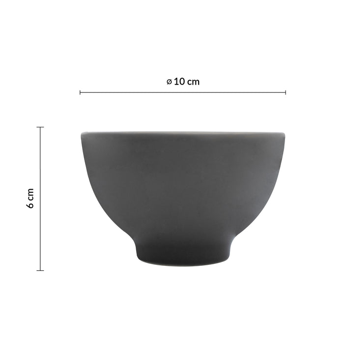 Bowl 10x6 Cm Gris Modulo Nature