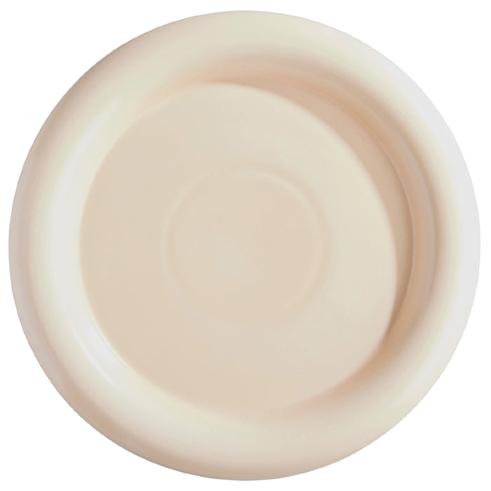 Plato Plano C/Borde 30.9 cm Crema Satinado Eterea