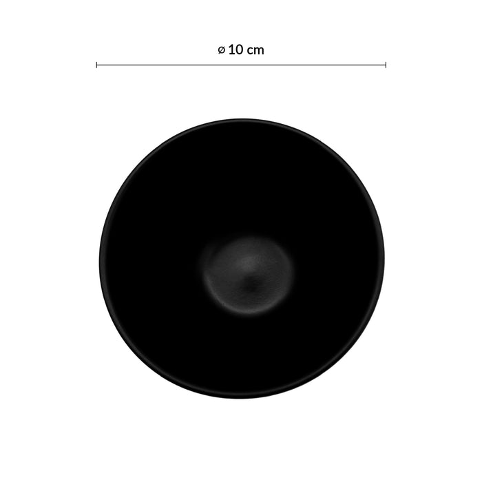 Bowl 10x6 Cm Negro Modulo Nature
