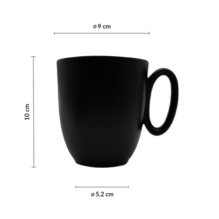 Tarro Mug 11 Oz (325ml) Negro Modulo Nature