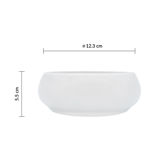 Bowl Cocotte 16 oz (473ml) 12.3 cm Blanco Brillante Gourmet