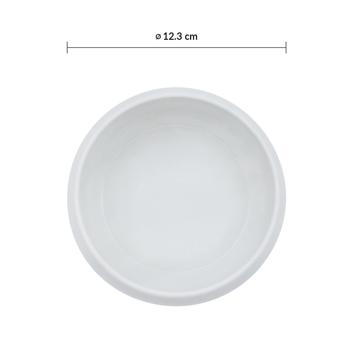 Bowl Cocotte 16 oz (473ml) 12.3 cm Blanco Brillante Gourmet