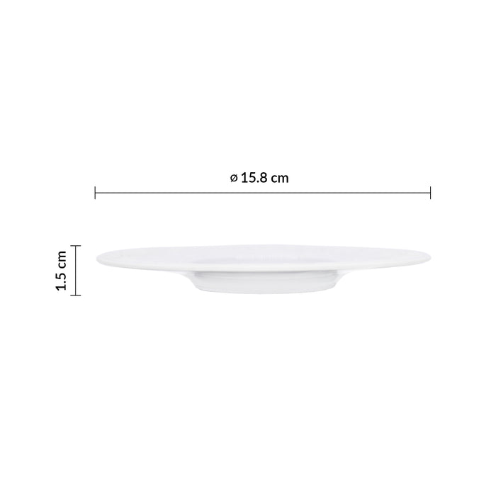 Plato Para Taza Cafe 15.8 Cm Porcelana L Couture