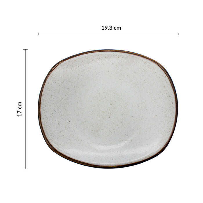 Plato Coupe 19.3 cm Beige Artisan