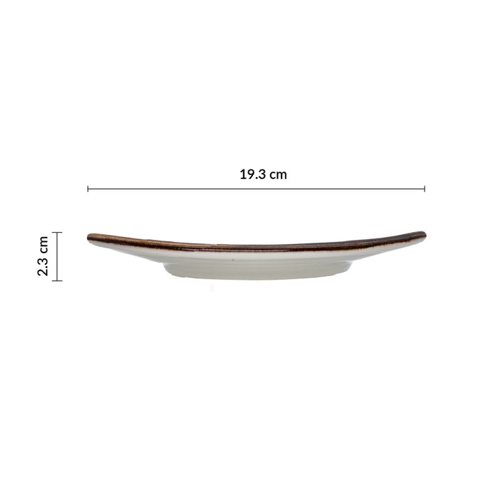 Plato Coupe 19.3 cm Beige Artisan