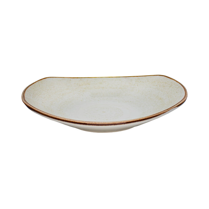 Bowl Cuadrado 33 Oz (974ml) Beige Artisan