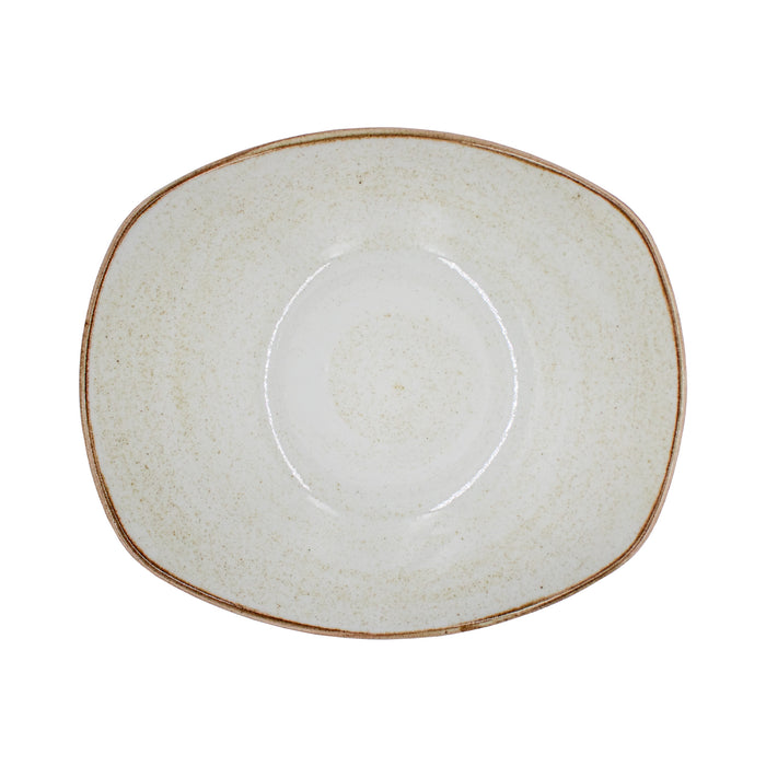 Bowl Cuadrado 33 Oz (974ml) Beige Artisan