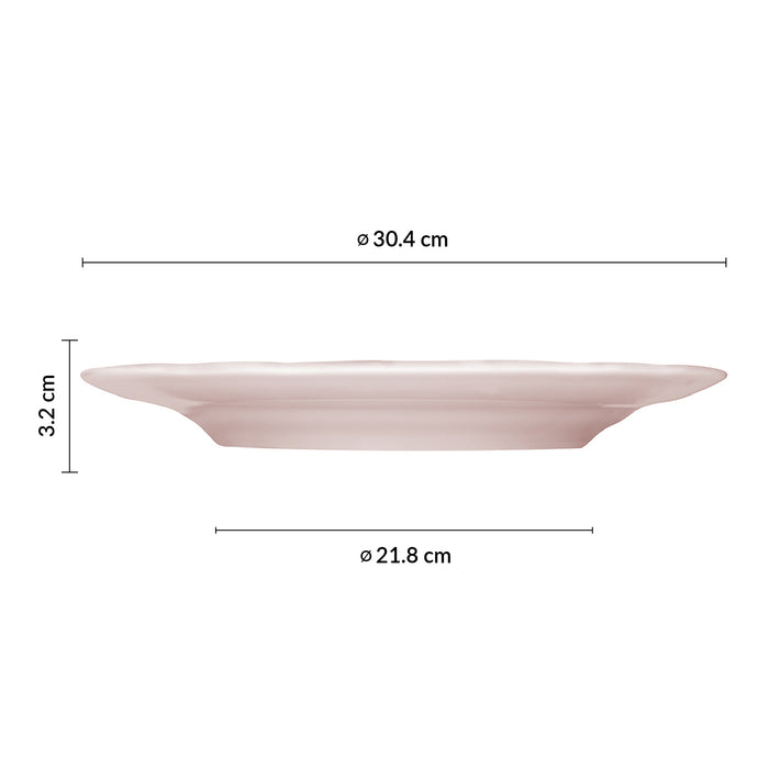 Plato Trinche 30.4 cm Rosa Provence