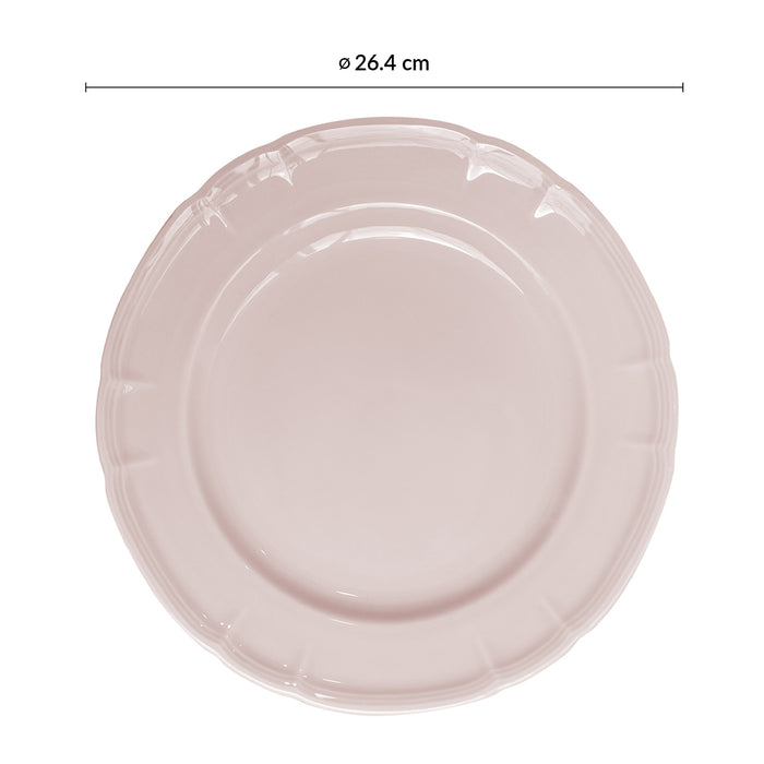Plato Trinche 26.4 cm Rosa Provence