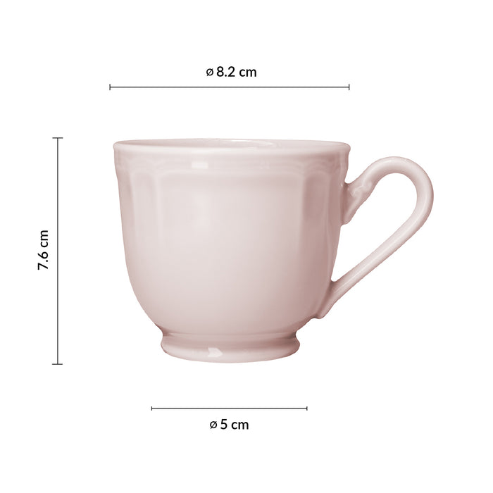 Taza Café 6 3/4 Oz (200ml) Rosa Provence