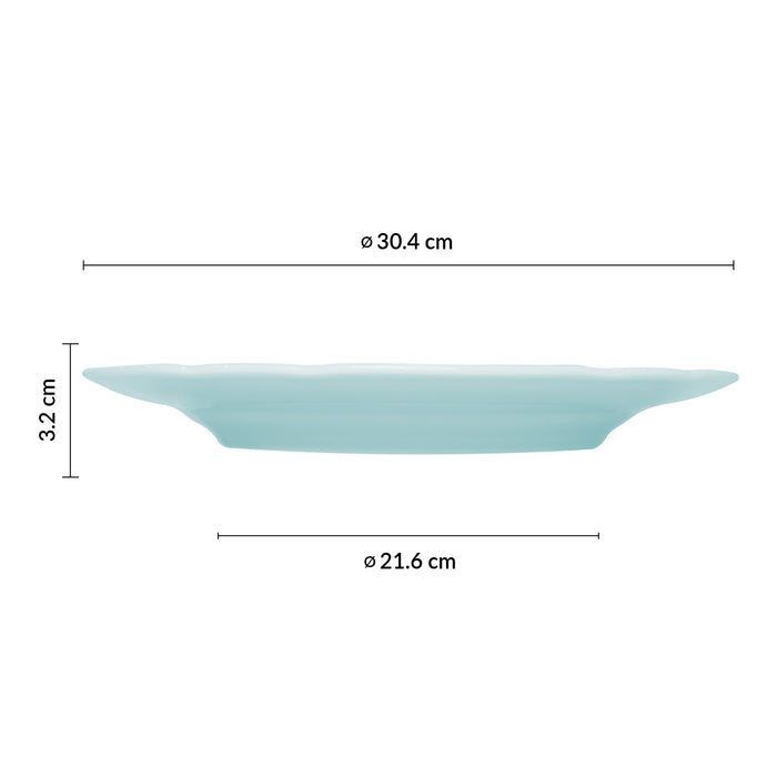 Plato Trinche 30.4 cm Azul Provence
