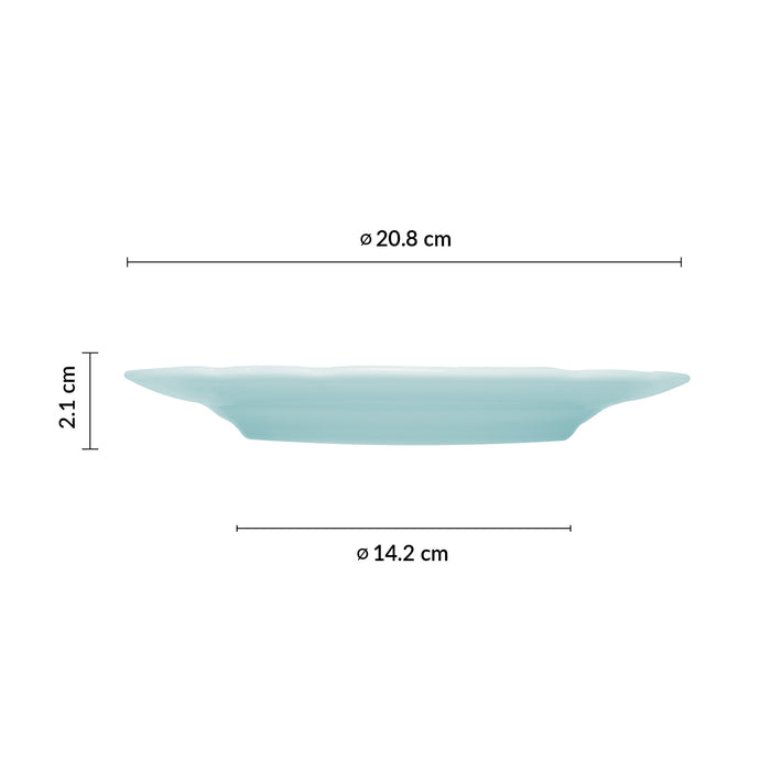 Plato Trinche 20.8 cm Azul Provence