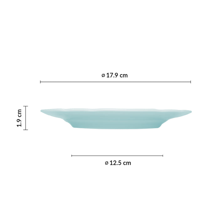 Plato Trinche 17.9 cm Azul Provence