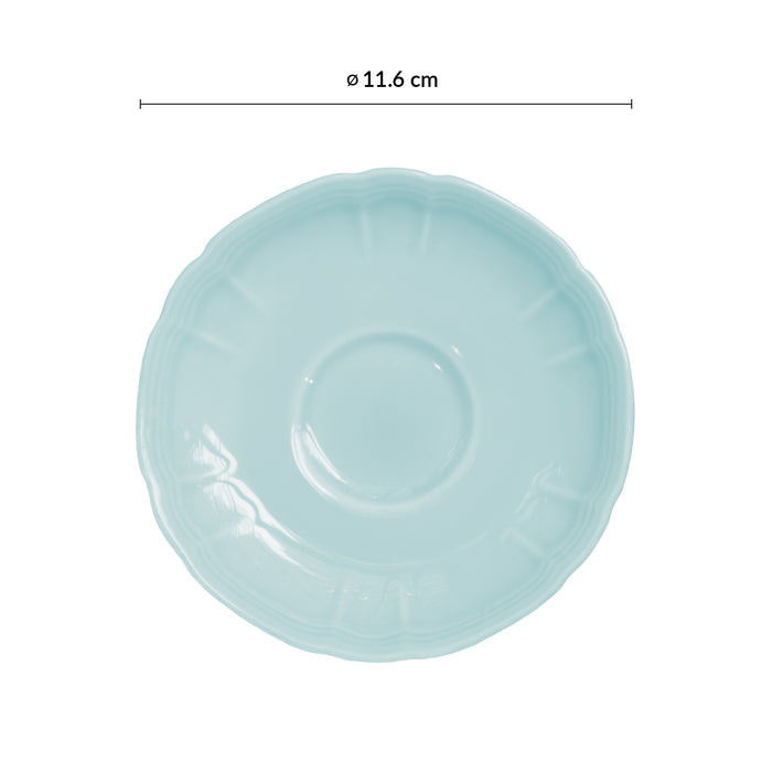 Plato Taza Moka 11.6 cm Azul Provence