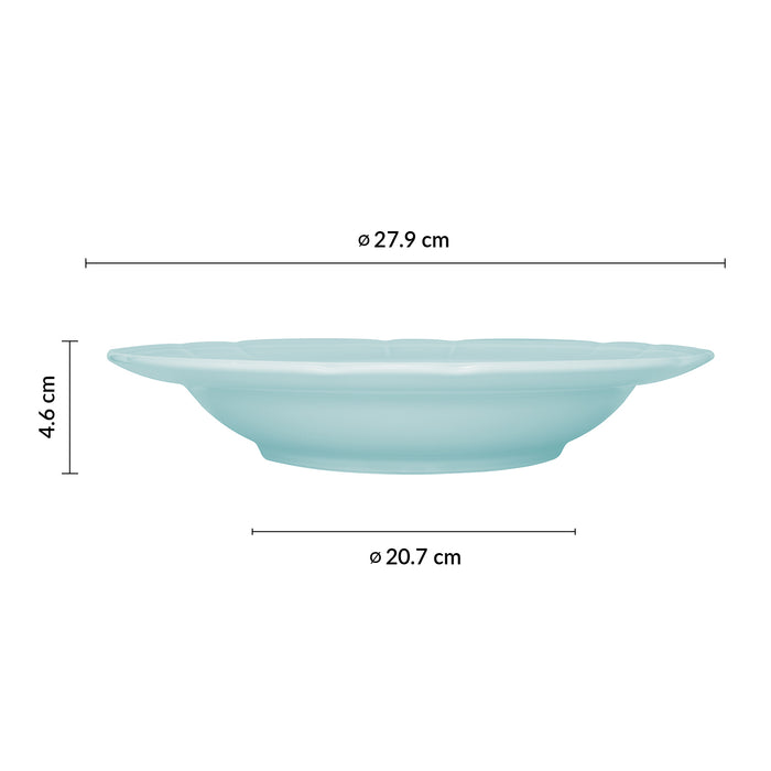 Plato Hondo 27.9 cm Azul Provence
