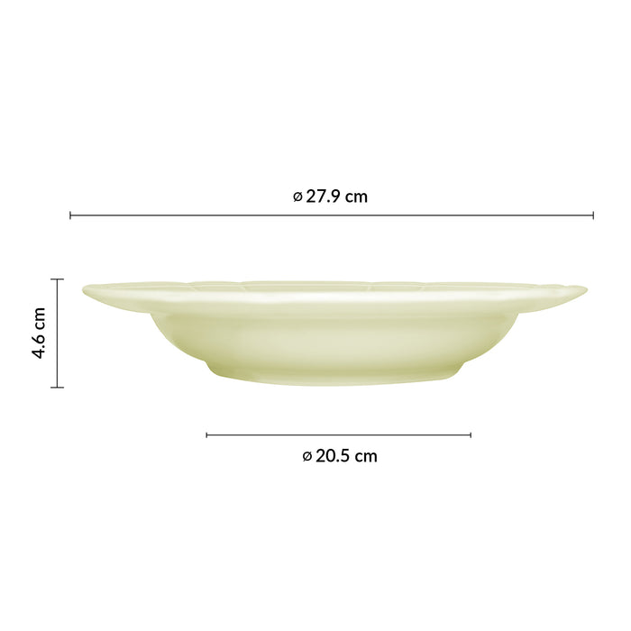 Plato Hondo 27.9 cm Amarillo Provence
