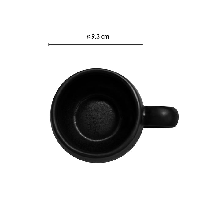 Taza 9 1/4 Oz (274ml) Negro Pluton Cosmos