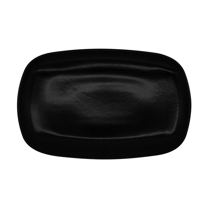 Charola Rectangular 33.8x21.3 cm Negro Pluton Cosmos