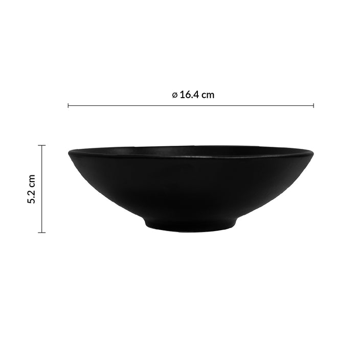 Bowl 12 3/4 Oz (403ml) Negro Pluton Cosmos
