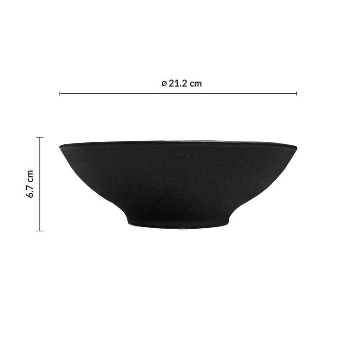 Bowl 30 Oz (963ml) Negro Pluton Cosmos