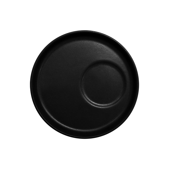 Plato Taza 15.5 cm Negro Pluton Cosmos