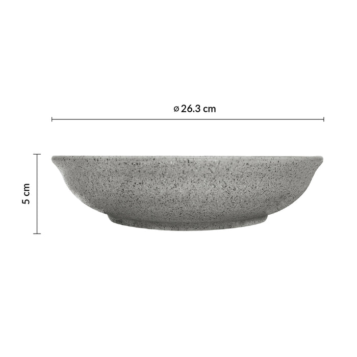 Plato Coupe Hondo 1.5 L Gris Moon Cosmos