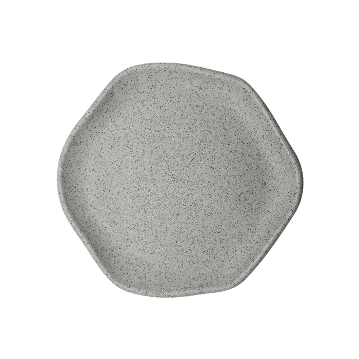 Plato Organico Coupe 15.7 Cm Gris Moon Cosmos