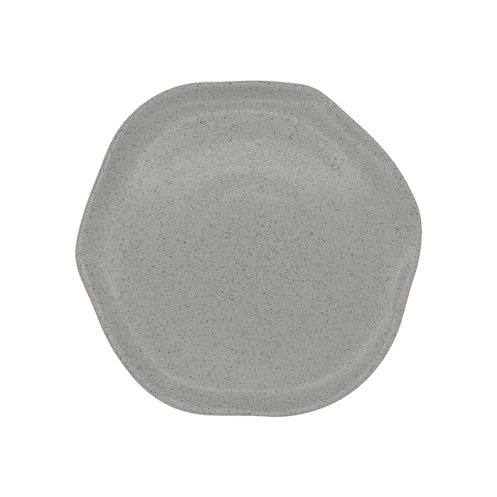 Plato Organico Coupe 21.6 Cm Gris Moon Cosmos