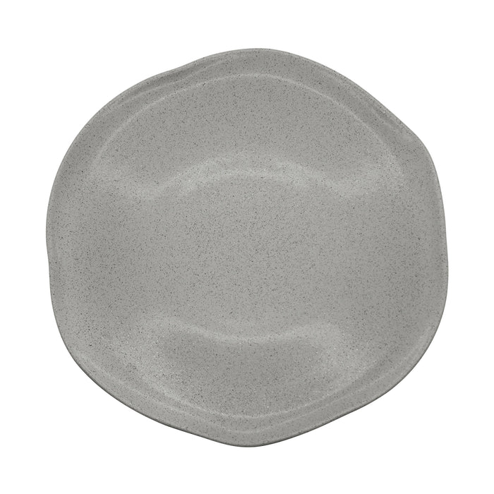 Plato Organico Coupe 29.2 Cm Gris Moon Cosmos