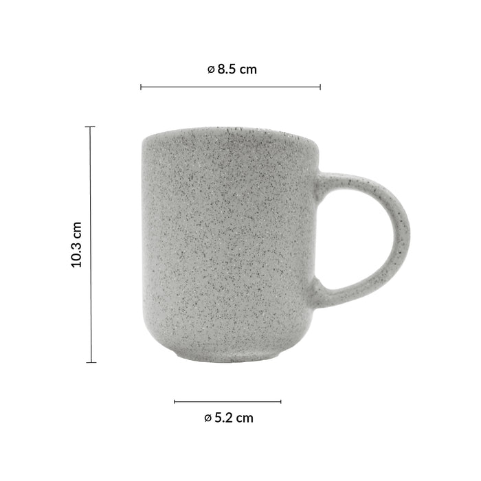 Tarro Mug 13 Oz (385ml) Gris Moon Cosmos