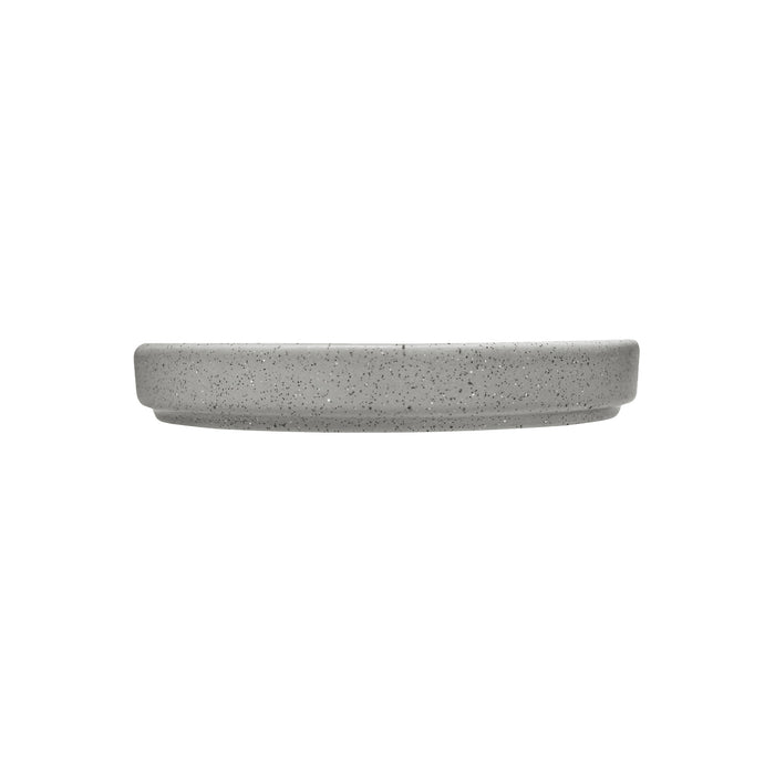 Plato Trinche con Borde Alto Apilable 15.5 cm Gris Moon Rustic