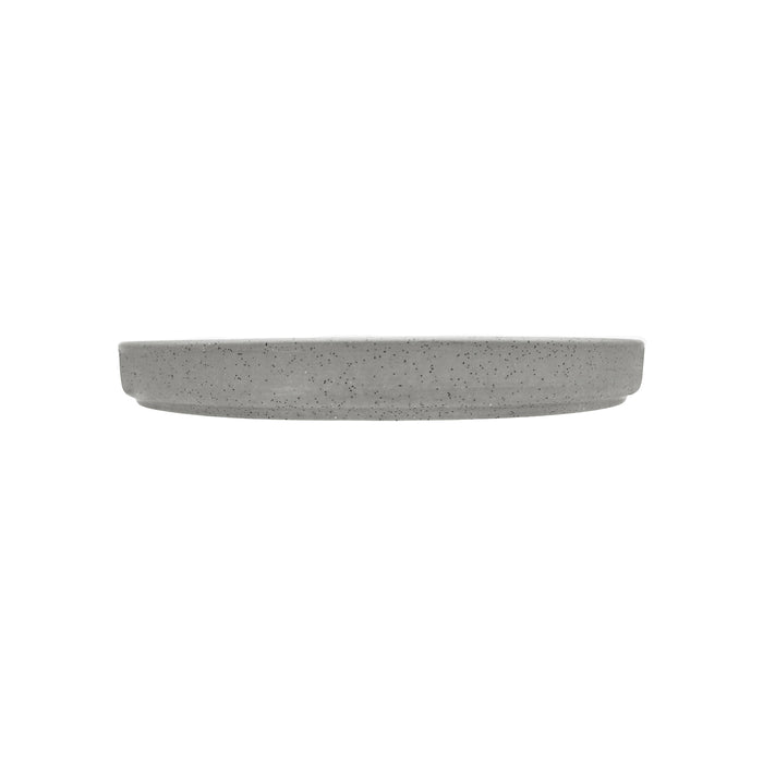 Plato Trinche con Borde Alto Apilable 20.4 cm Gris Moon Rustic