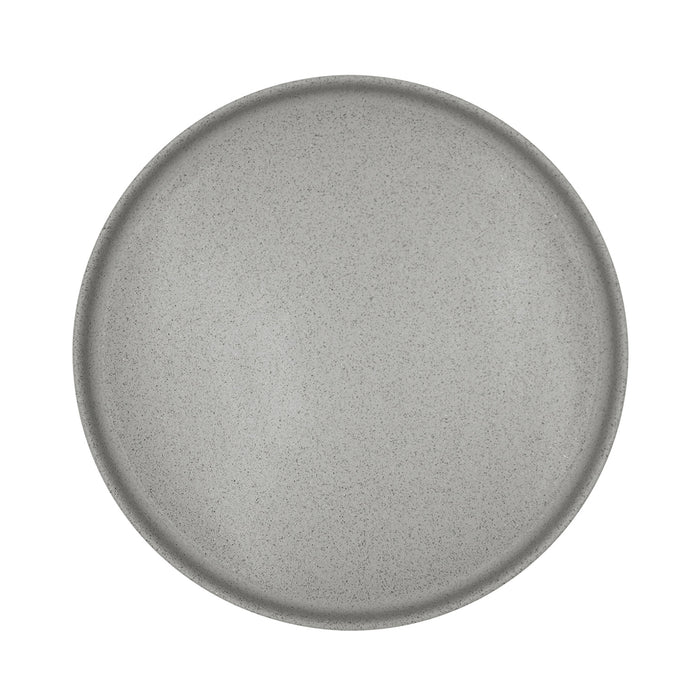 Plato Trinche con Borde Alto Apilable 27.9 cm Gris Moon Rustic