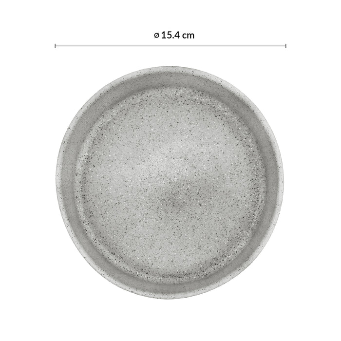 Bowl Apilable 18 Oz (533ml) Gris Moon Rustic