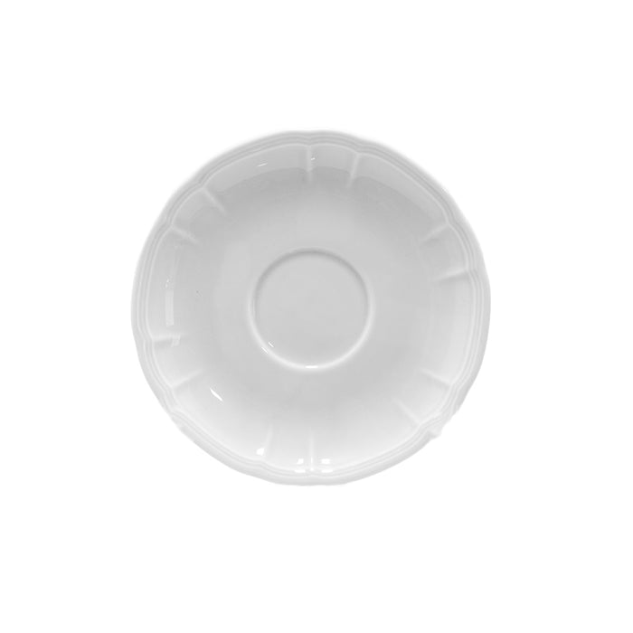 Plato Taza Moka 11.5 cm Blanco Provence