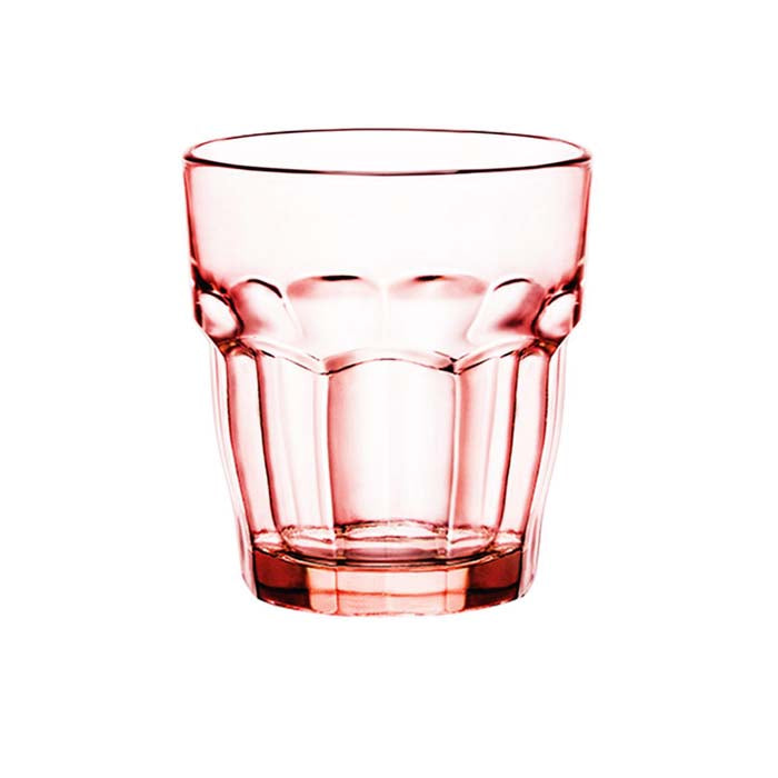 Vaso Old Fashion 9 1/4 Oz (267ml) Templado Peach Rock Bar Lounge