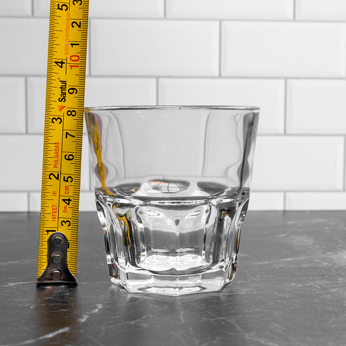 Vaso Old Fashion 6 3/4 Oz (178ml) Templado Granity