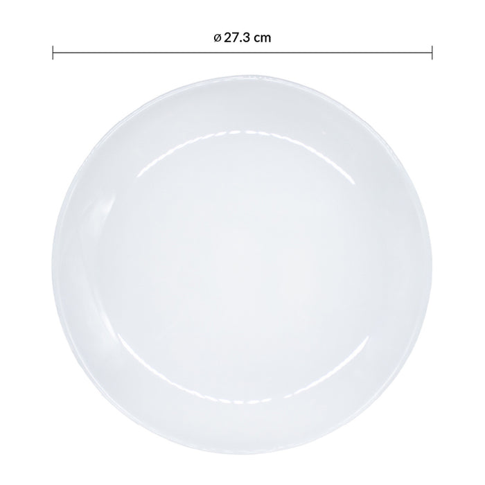 Plato Coupe 27.3 cm Vidrio Templado Opal Evolutions