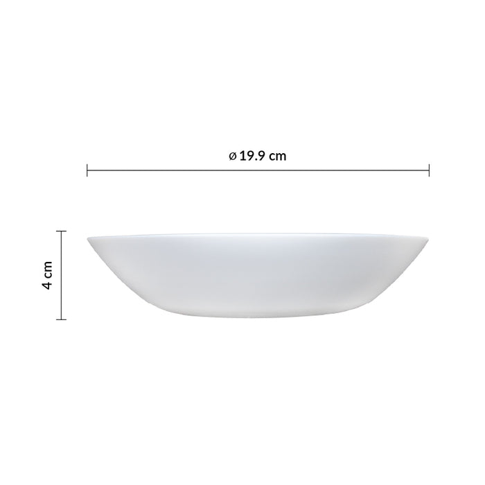 Plato Sopa 26 1/4 Oz (776ml) 19.9 cm Vidrio Templado Opal Evolutions